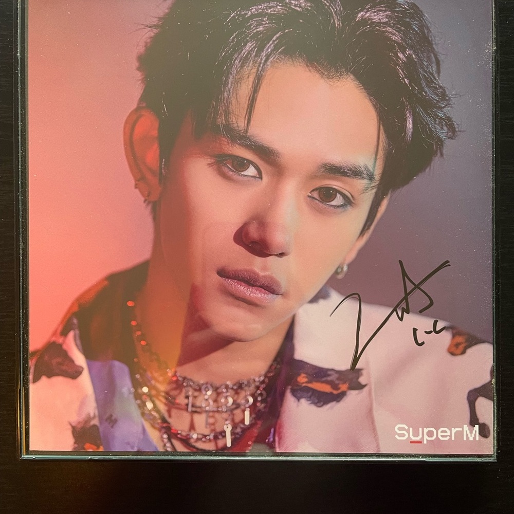 SuperM Signed Album Cover